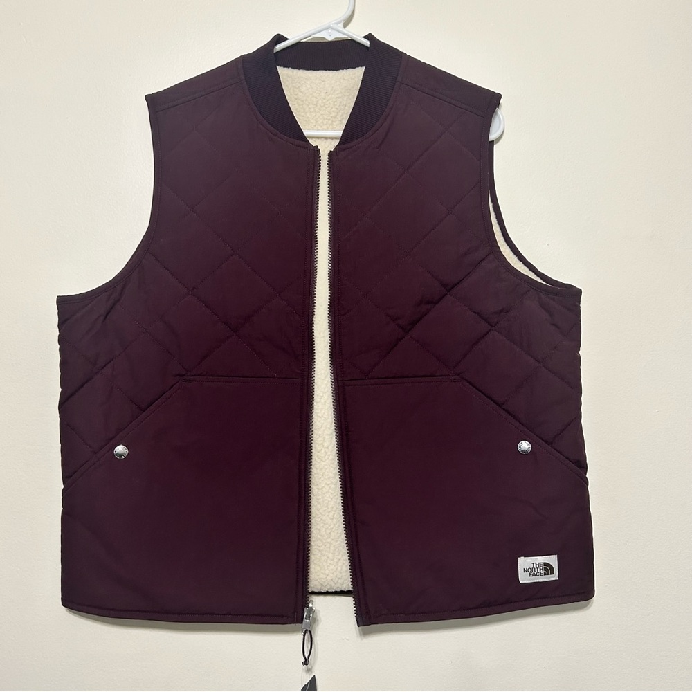 The North Face Cuchillo Reversible Root Brown Vest Women’s Size XL
